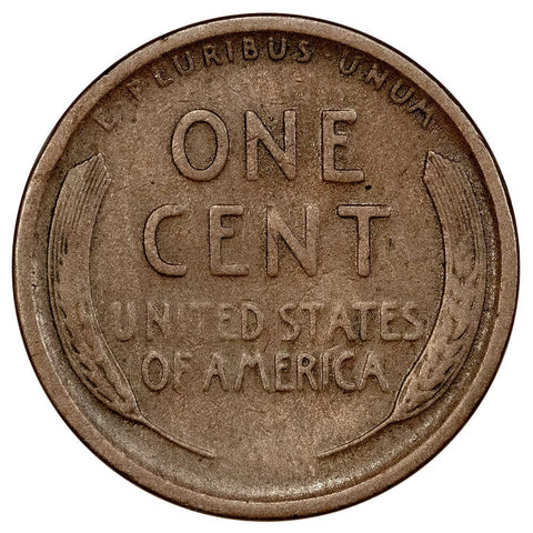 1909-S Lincoln Wheat Cent - Semi-Key Date - Very Good+