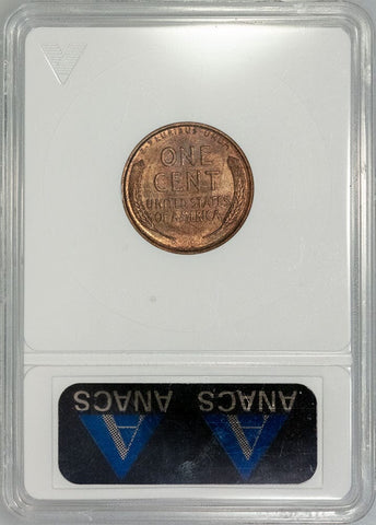 1909-S VDB Lincoln Wheat Cent - Key Date - ANACS AU 58 Details