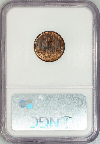Pretty 1909-S VDB Lincoln Wheat Cent - NGC MS 64 BN - Choice Uncirculated
