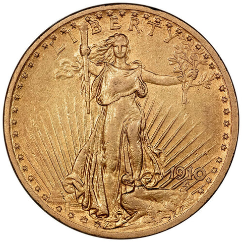 1910 $20 Saint Gauden's Gold Double Eagle - Extremely Fine