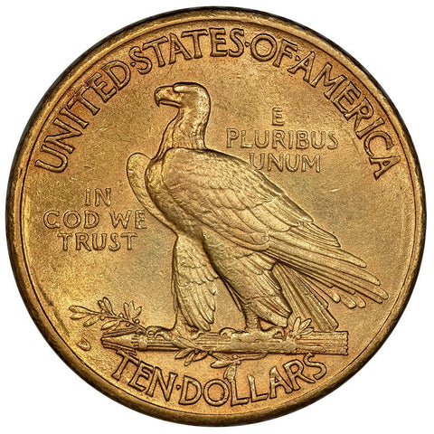 1910-D $10 Indian Gold Coin - About Uncirculated