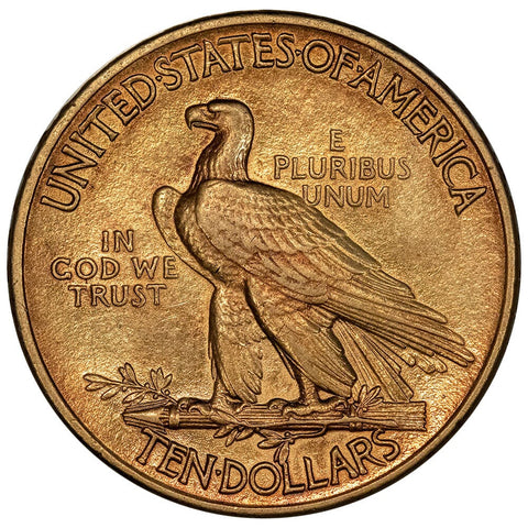 1911 $10 Indian Gold Eagle Coin - About Uncirculated