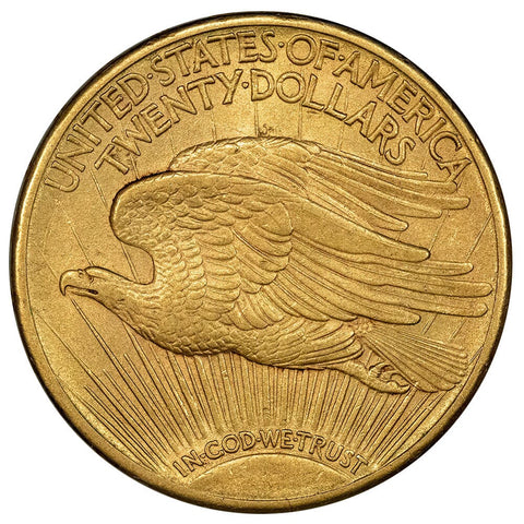 1911 $20 Saint Gauden's Gold Double Eagle - Extremely Fine