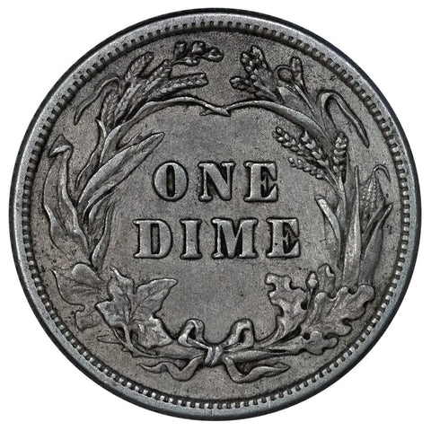 1912 Barber Dime - Extremely Fine