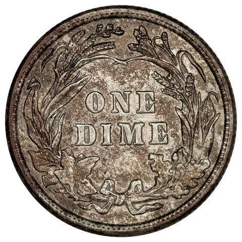 1913 Barber Dime - About Uncirculated