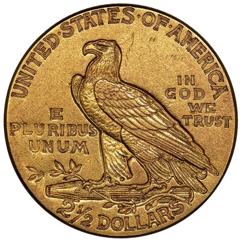 1913 $2.5 Indian Quarter Eagle Gold Coin - About Uncirculated