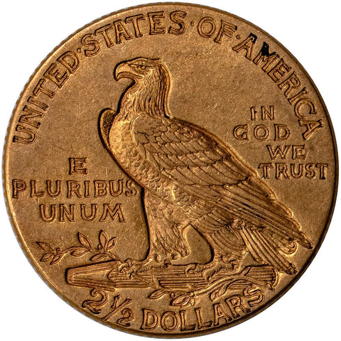 1913 $2.5 Indian Gold Coin - About Uncirculated