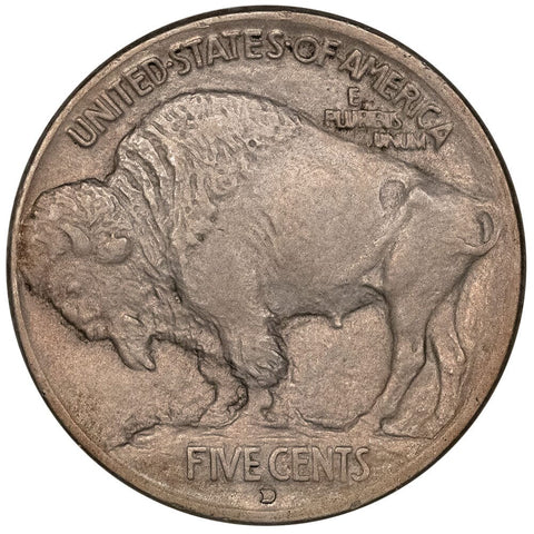 1913-D Type-1 Buffalo Nickel - Choice About Uncirculated