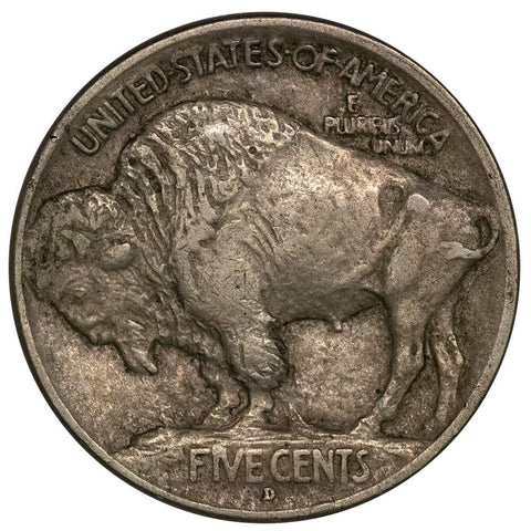 1913-D Type 1 Buffalo Nickel - Extremely Fine