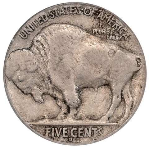 1913-D Type 2 Buffalo Nickel - ICG VG 10 - Very Good+