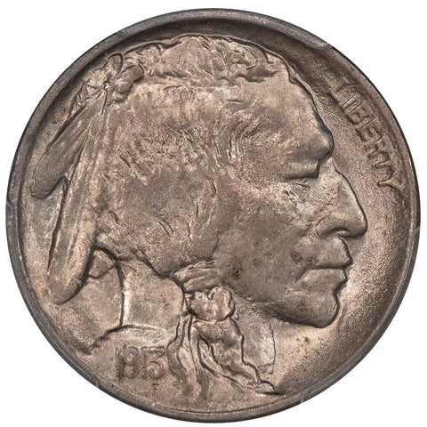 1913 Type 2 Buffalo Nickel - PCGS MS 64 - Choice Brilliant Uncirculated