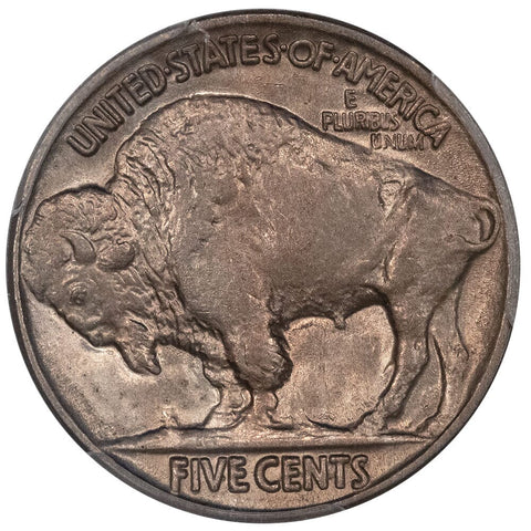 1913 Type 2 Buffalo Nickel - PCGS MS 64 - Choice Brilliant Uncirculated