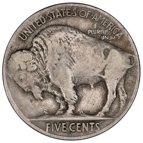 1914-D Buffalo Nickel - Fine+