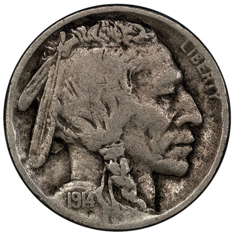 1914-S Buffalo Nickel - Very Good