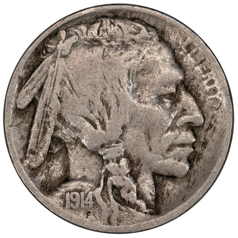 1914-S Buffalo Nickel - Very Good