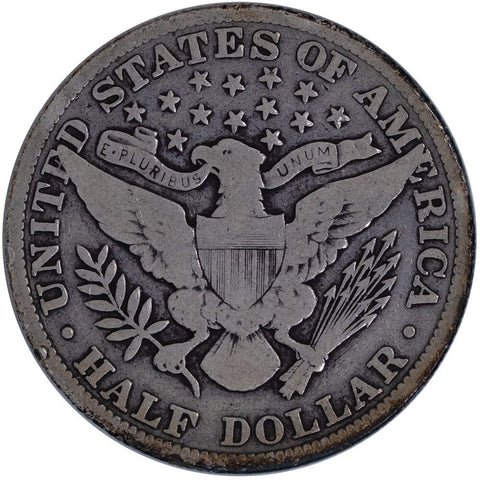 1914 Barber Half Dollar - Very Good