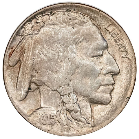 1915-D Type 2 Buffalo Nickel - ANACS AU 50 - About Uncirculated