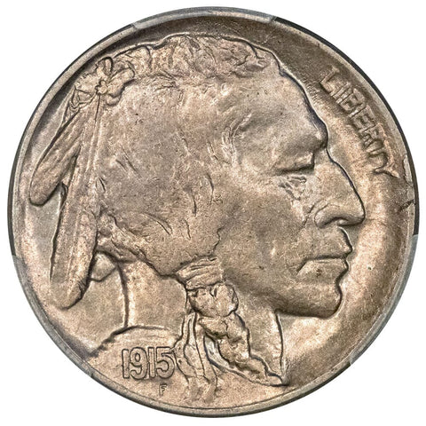 1915-D Buffalo Nickel - PCGS AU 58 - Choice About Uncirculated