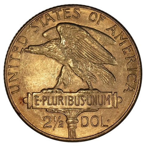 1915-S Panama-Pacific $2.5 Gold Commemorative - About Uncirculated Details