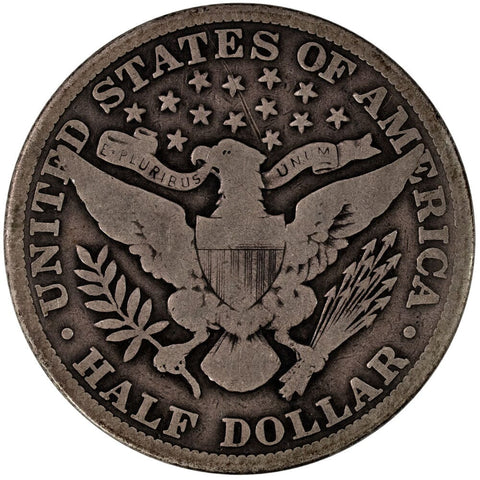 1915 Barber Half Dollar - Good+