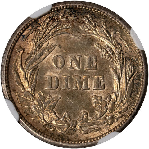 1916 Barber Dime - NGC MS 61 - Brilliant Uncirculated
