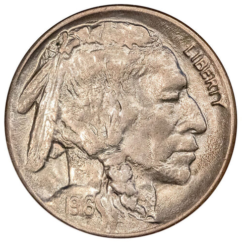 1916-D Buffalo Nickel - ANACS MS 61 - Brilliant Uncirculated