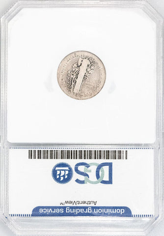 1916-D Mercury Dime - The Key To The Series - About Good