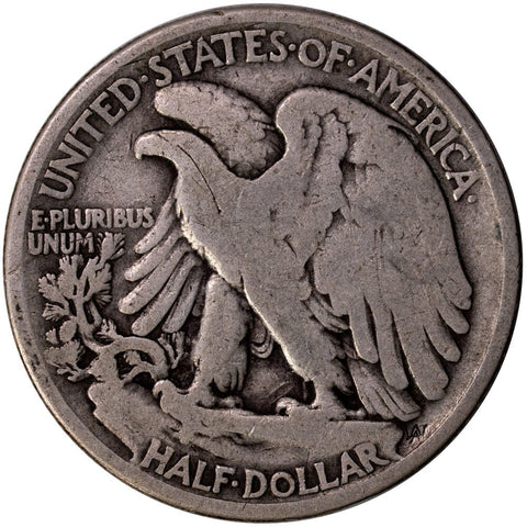 1916 Walking Liberty Half Dollar - Very Good
