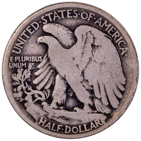 1916 Walking Liberty Half Dollar - Very Good