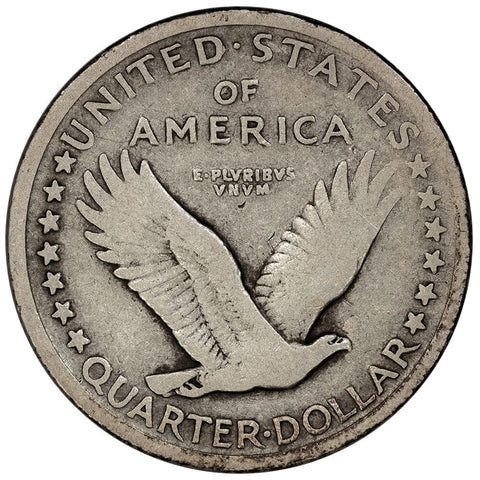 1917 T.1 Standing Liberty Quarter - Very Good