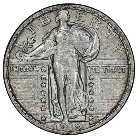 1919 Standing Liberty Quarters - Very Fine+