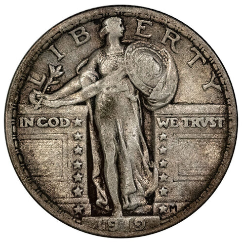 1919 Standing Liberty Quarters - Very Fine