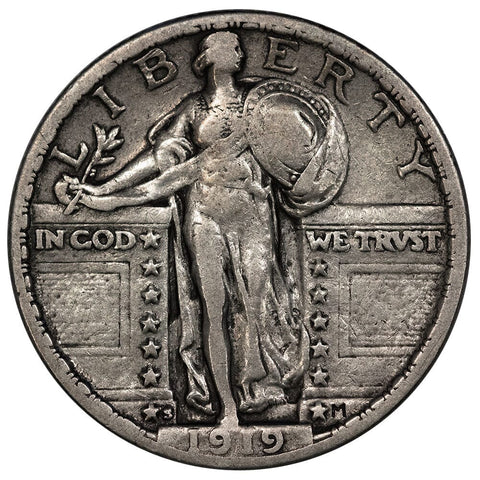 1919-S Standing Liberty Quarters - Very Fine