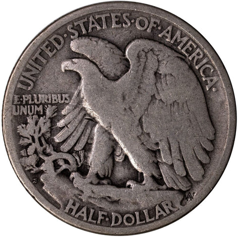 1920-S Walking Liberty Half Dollar - Very Good