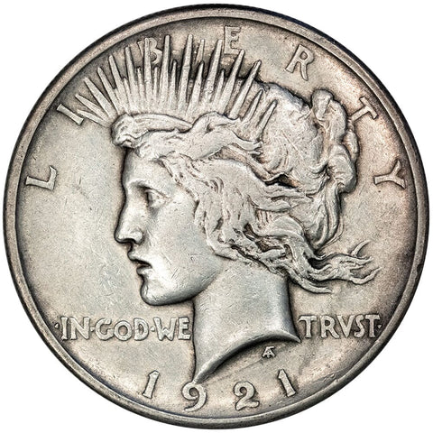 1921 Peace Dollar High Relief - Extremely Fine