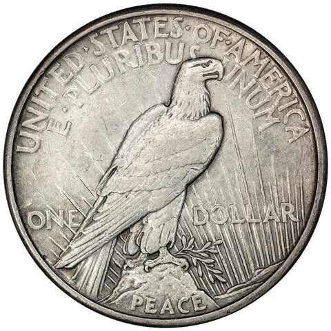 1921 Peace Dollar High Relief - Extremely Fine