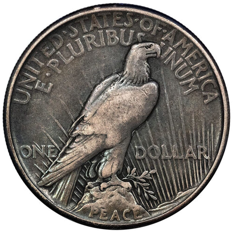 1921 High Relief Peace Dollar - Very Fine+