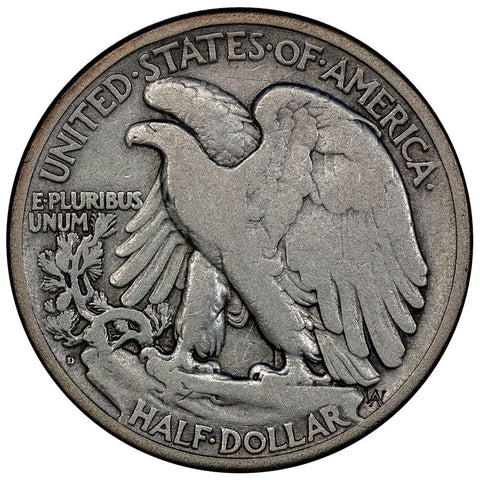 Key-Date 1921-D Walking Liberty Half - Fine