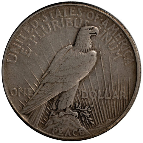 1921 High Relief Peace Dollar - Very Fine
