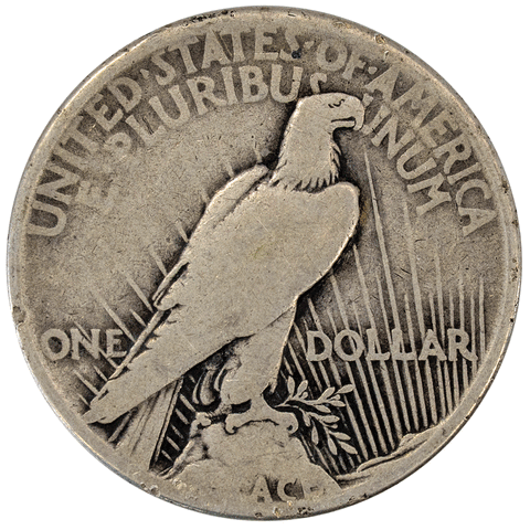 1921 Peace Dollar High Relief - Very Good