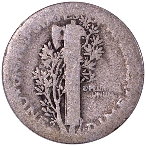 1921 Mercury Dime - About Good - Key Date
