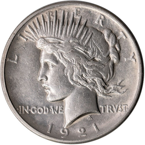 1921 High Relief Peace Dollar - Brilliant Uncirculated