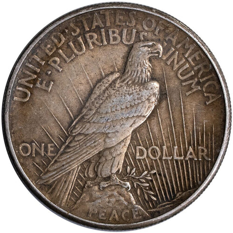 1921 High Relief Peace Dollar - Extremely Fine