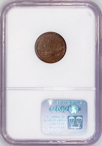1922 No D Strong Reverse Lincoln Wheat Cent FS-401 - NGC VF 20 BN