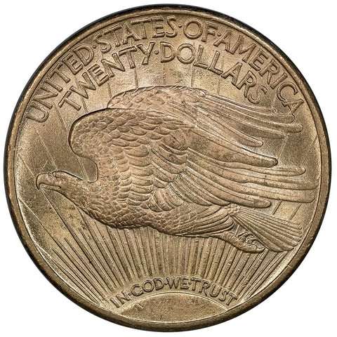 1924 $20 Saint Gauden's Gold Double Eagle - Brilliant Uncirculated