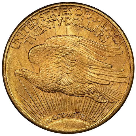 1924 $20 Saint Gauden's Gold Double Eagle - Choice About Uncirculated