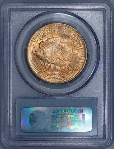 1924 $20 Saint Gauden's Gold Double Eagle - PCGS MS 62
