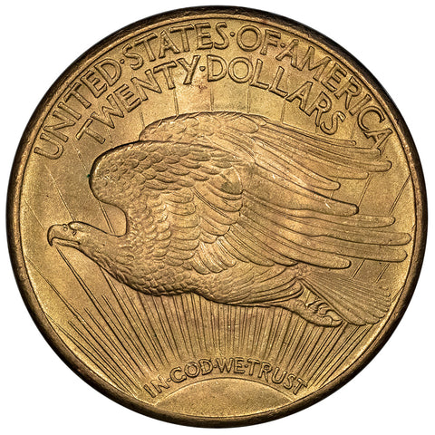 1924 $20 Saint Gauden's Gold Double Eagle - Choice About Uncirculated