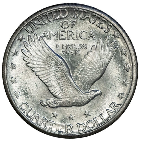 1924-S Standing Liberty Quarter - Choice Brilliant Uncirculated