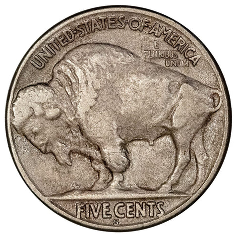 1924-S Buffalo Nickel - Very Fine - Tough Date in VF or Better